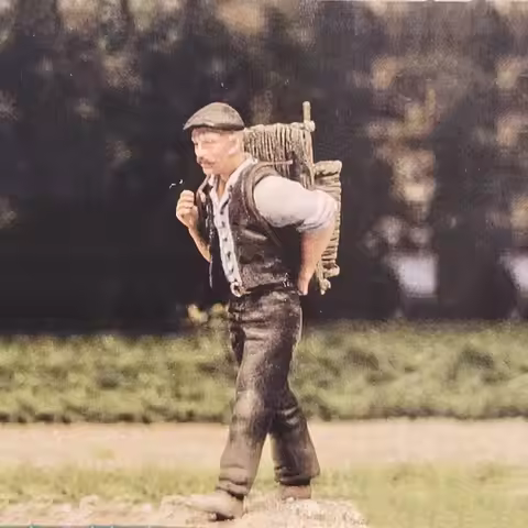 C280# 1/35 Resin Figures Model, Only Figures, Unpainted Unassambled