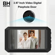 High-speed Sd Card Doorbell Camera Door Viewer Doorbell Camera with Night Vision Lcd Screen Easy Install Digital Peephole Viewer for Home Security Photo Recording Video