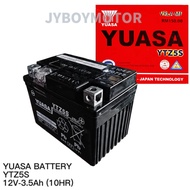YUASA MOTORCYCLE BATTERY BATERI MOTOR YTZ5S (12V5.5AH) (10HR) YUASA 100% ORIGINAL JAPAN TECHNOLOGY