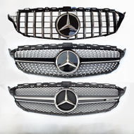 บาร์แนวตั้ง Amg Full Sky ตาข่าย การปรับเปลี่ยนกระจังหน้าเหมาะสําหรับ Mercedes-benz C-class C180c200c