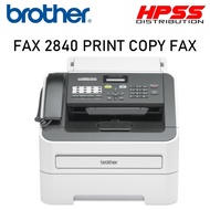 Brother FAX2840 FAX-2840 Fax Machine FAX-2840 High Speed Laser Fax Machine Plain Paper FAX2840 FAX 2