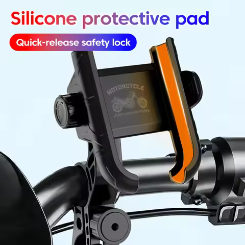 Cycling Phone Holders Bicycle Motorcycle E-bicycle Handle/Rearview Mirror Cellphones Navigation 360D
