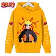 New Naruto Hoodie For Kids Clothes Boys Hoodies Autumn Kids Clothes Kakashi Japanese Anime Boys Sasu