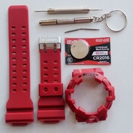 GA700 Strap & Bezel Replacement GA700 GA 700 GA710 MATTE RED