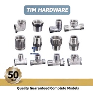 TIM Standards Thickening Stainless steel pipe fittings Size: 1/2" 3/4" 1"