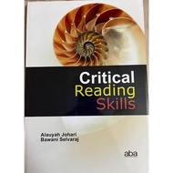 ELC501 CRITICAL READING SKILLS
