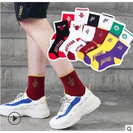 NBA basketball socks team NBA Pasukan stoking bola keranjang NBA 篮球袜队