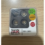 Zukuri Project BBS LMR Original Miniscale Diecast Rims 1:64