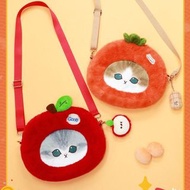 正版 全新 Mofusand 貓福生 貓 公仔 shoulder bag 斜咩袋 鯊魚貓 蜜蜂貓 士多啤梨貓 青蛙貓 熊貓貓 餃子貓 飯團貓 荷包蛋 燒餅貓 芝麻餅貓