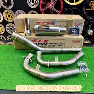 SCK RACING EKZOS OPEN BY AHM RACING UNTUK MOTOR Y15ZR RS150 RSX Y16ZR LC135 PAKAI