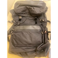 Japanese Counter agnes b. H HOMME Black Nylon Cloth Texture Sports Backpack With Paper Bag