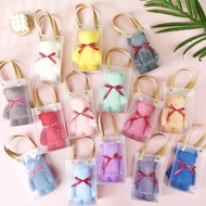 ✨💖🧸 [FREE PVC BAG] Bear Towel Gift Set l Kids Children Christmas Gift Set l Birthday Party Goodie Bag l Wedding Gift🧸💖 ✨