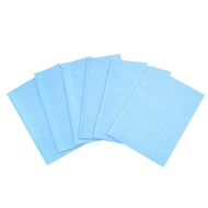 PIORPOY Disposable Cleaning Pads Dental Clean Bib Pad Cordless Leaves Waterproof Covers Dental Napki