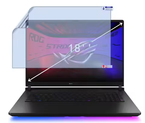 2PCS Matte Screen Protector Screen Film For Asus ROG Strix G18 (2025) G815 G815LR G815JPR G815LW G81