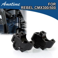 สำหรับ Honda Rebel Rebel 500 1100 300 250 CMX500 CMX1100 CMX300 รถจักรยานยนต์คันหนีบยกจับบาร์ขาตั้งอ