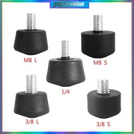 POP Antislip Foot Spikes for Tripods Monopod 3 8 Inches 1 4 Inches 8 Kits Universal Monopod Rubber F
