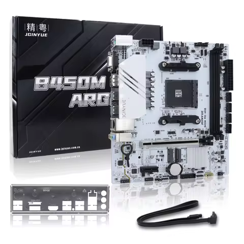 B450M PRO ARGB Motherboard AMD AM4 M-ATX 2xDDR4 PCIe3.0 1xM.2 NVME Support Ryzen 1000-5000 Series De