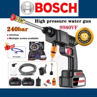 Bosch 9980VF Water Jet Cordless High Pressure Car Washer Spray Gun PortableFloor Tiles Cleaner Outdo