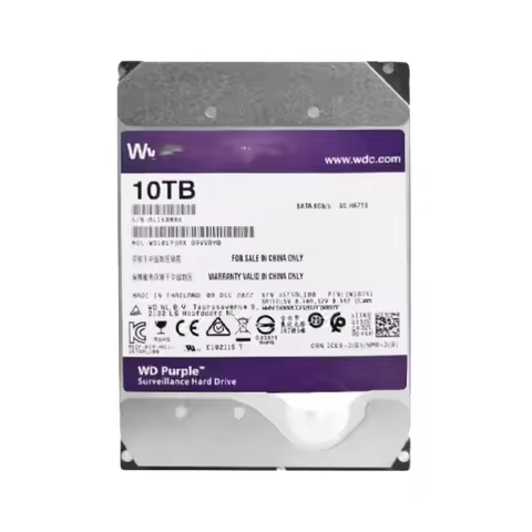 10TB WD102PURX Monitoring Recorder 12TB SATA3 14TB WD14TB NAS Desktop Storage Server Mechanical Hard
