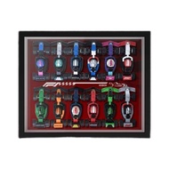 Compatible with LEGO 71049F1 Super Racing Car Minifigure Display Box Dust Cover Storage Box