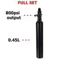 【จัดส่งฟรี】สูบลมแรงสูงpcp กระบอก M18x1.5 4500psi 0.45L สูบลมแรงดันสูง สูบแรงดันสูง สูบแรงดันสูงpcp ป