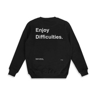 ROCKZONEINC. MANUFACT CREWNECK SWEATER - BLACK CREWNECK SWEATER - MEN & WOMEN (UNISEX) [COD AVAILABL