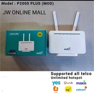 LTE 5G P2000 ROUTER [500MBPS] UNLOCKED MODIFIED MODEM /4G LTE MODIFIER WIRELESS ROUTER UNLIMITED HOT
