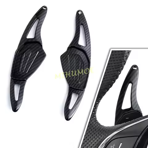 Steering Wheel Paddle Shifter Extension For Skoda Octavia Superb Enyaq Kodiaq Karoq Kushaq Scala Kam