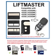 Chamberlain Liftmaster 4330E 4330EML Replacement Garage Gate Fob Remote Control