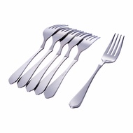 Nihon Cutlery Stainless Steel Dessert Fork L18.1 W2.1Cm (6Pc) 18-10