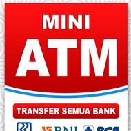 Banner Mini ATM BRILink Tebal Bahan 280 GSM Bisa COD