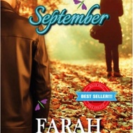 Novel September - Farah Husain (NEW OLD STOCK)