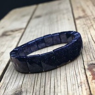 藍晶石手排手串刻面藍沙石手鏈禮盒裝