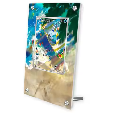 Pokemon Sv11 Oshawott Acrylic Extended Artwork Stuck Brick Anime Diy Homemade Collection Card Extend