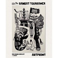 DGTMB X ARWIN H 'SAMBAT TOLERANCE ARTPRINT