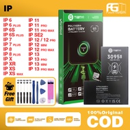 Bateri Battery Compatible For IP X/ XR/ XS MAX /11 12 13 PRO MAX MINI/ SE2/ 6 6S PLUS 7 8 PLUS
