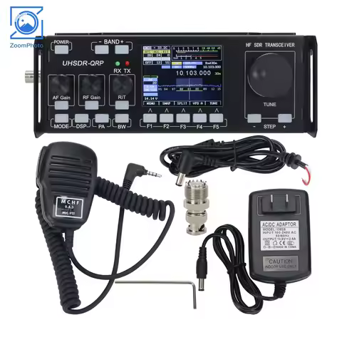 HamGeek MCHF V0.6.3 HF SDR QRP Transceiver Ham Radio Transceiver Support Receive/Transmit /TUNE/VFO/