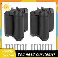 Adjustable Pool Gate Hinges with Alignment Legs, 2pcs Self-Closing Gate Hinges Featuring Safety Caps
