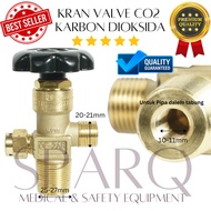 KRAN TABUNG CO2 - VALVE CARBON DIOXIDE