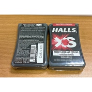 HALLS XS- Water Melon Candy - Sugar-free Watermelon Flavor 12.6gr box (Sugarfree)