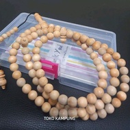 TASBIH KAYU 99, BIDARA ARAB, Cream 8.5mm