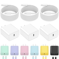 IPhone 16 15 Charger Fast Charging USB C Charger [ETL Certified] 3-Pack Type C Charger Fast Charging
