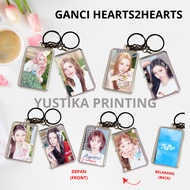 GANTUNGAN (ROUND KEYCHAIN) Hearts2Hearts KPOP Keychain - FREE RANDOM PC