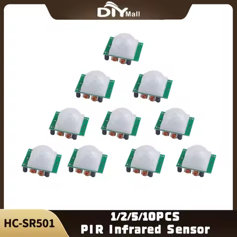 HC-SR501 PIR Infrared Sensor Adjust IR Pyroelectric Infrared PIR Motion Sensor Detector Module for A