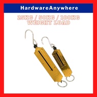 Luggage / Fishing Pocket Spring Balance Weighing Measuring Scale [25kg / 50kg / 100kg Weight Load]