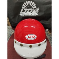 LTD MAG 2 TONE BLACK RED 5 BUTTON CAP PUTIH 100% ORIGINAL (60) SAIZ L