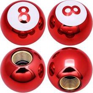 8pcs Valve Stem Caps, 8V1 American Valve Stem Tire Valve Caps, Anti-Corrosion, Protect Tires From Du