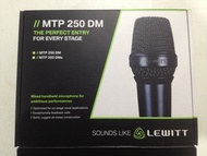 ไมโครโฟน ไมค์สาย แบบมือถือ Microphone LEWITT MTP 250 DM Frequency range 60-18000 Hz