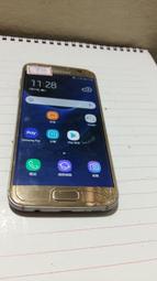 零件機~SAMSUNG Galaxy S7 可開機螢幕有裂正常用~無鎖~新北市歡迎自取~