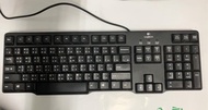 羅技logitech k100鍵盤 PS2有線/可搭滑鼠PS2有線/二手良品